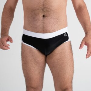 Sunga Foster - Preto e Branco